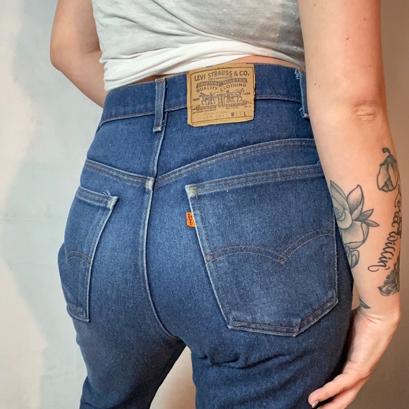 Levi's Denim - LEVIS RARE 509 ORANGE TAB HIGH WAISTED JEANS
